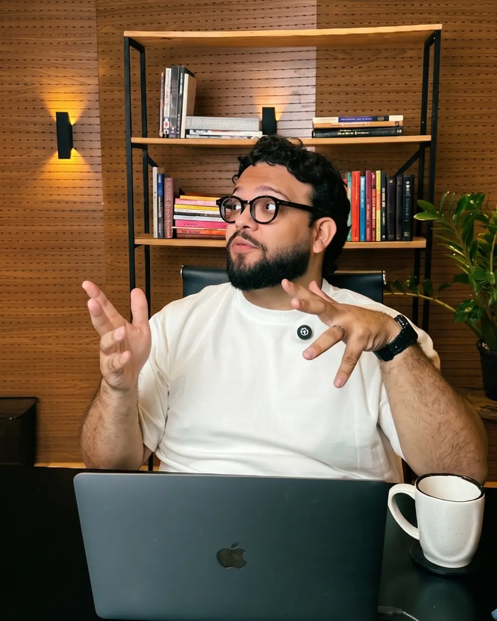 Joabe Cornélio no escritório